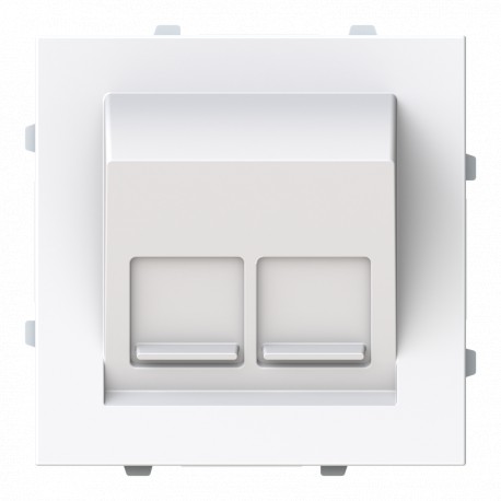 NIESSEN 2CLA881680A1101 2CLA881680A1101 8816.8 BL NIESSEN Slanted lid 2 sop. with BL shutter
